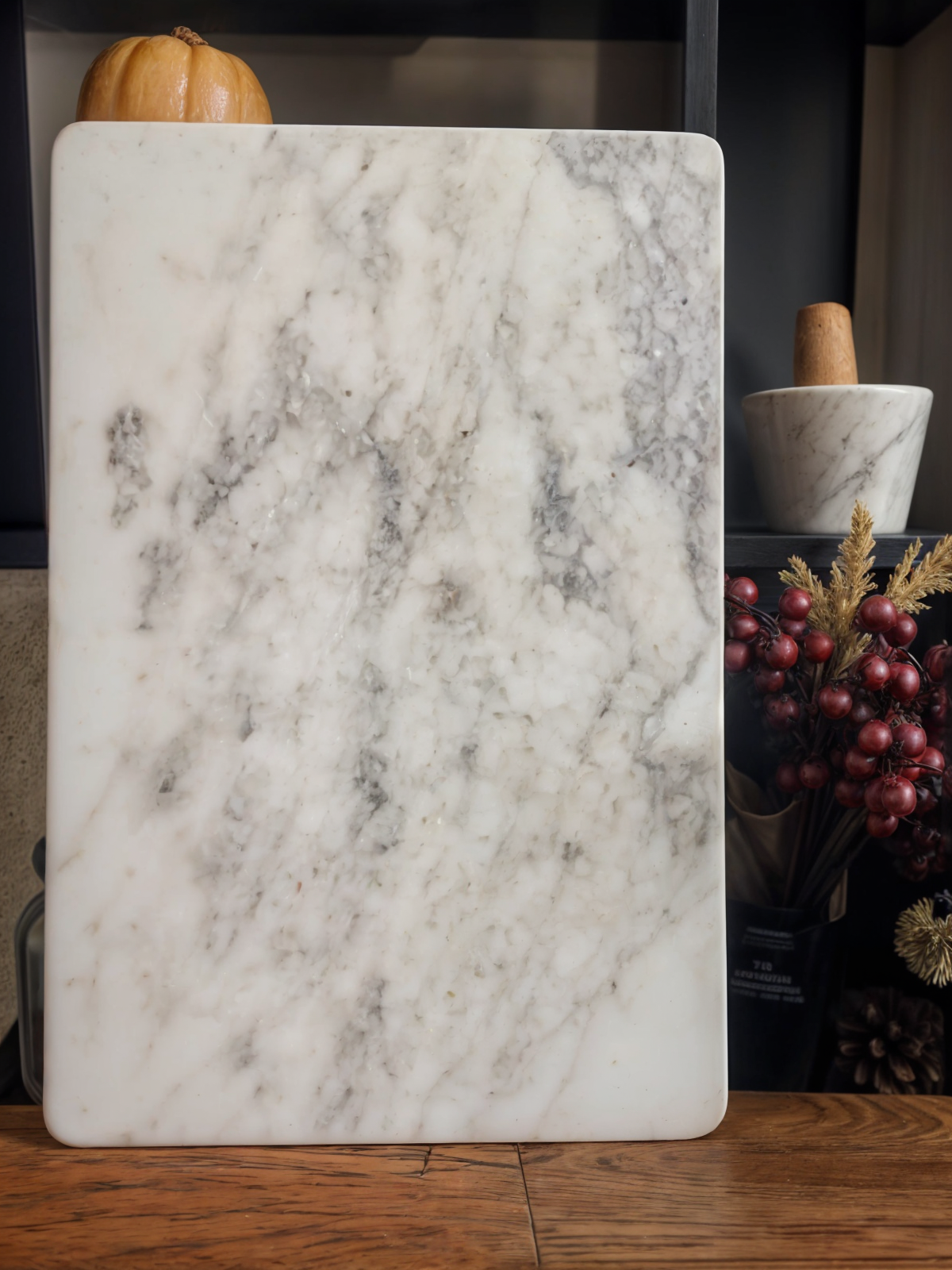 Marbles Design™ - Tagliere Large in Marmo Bianco Carrara